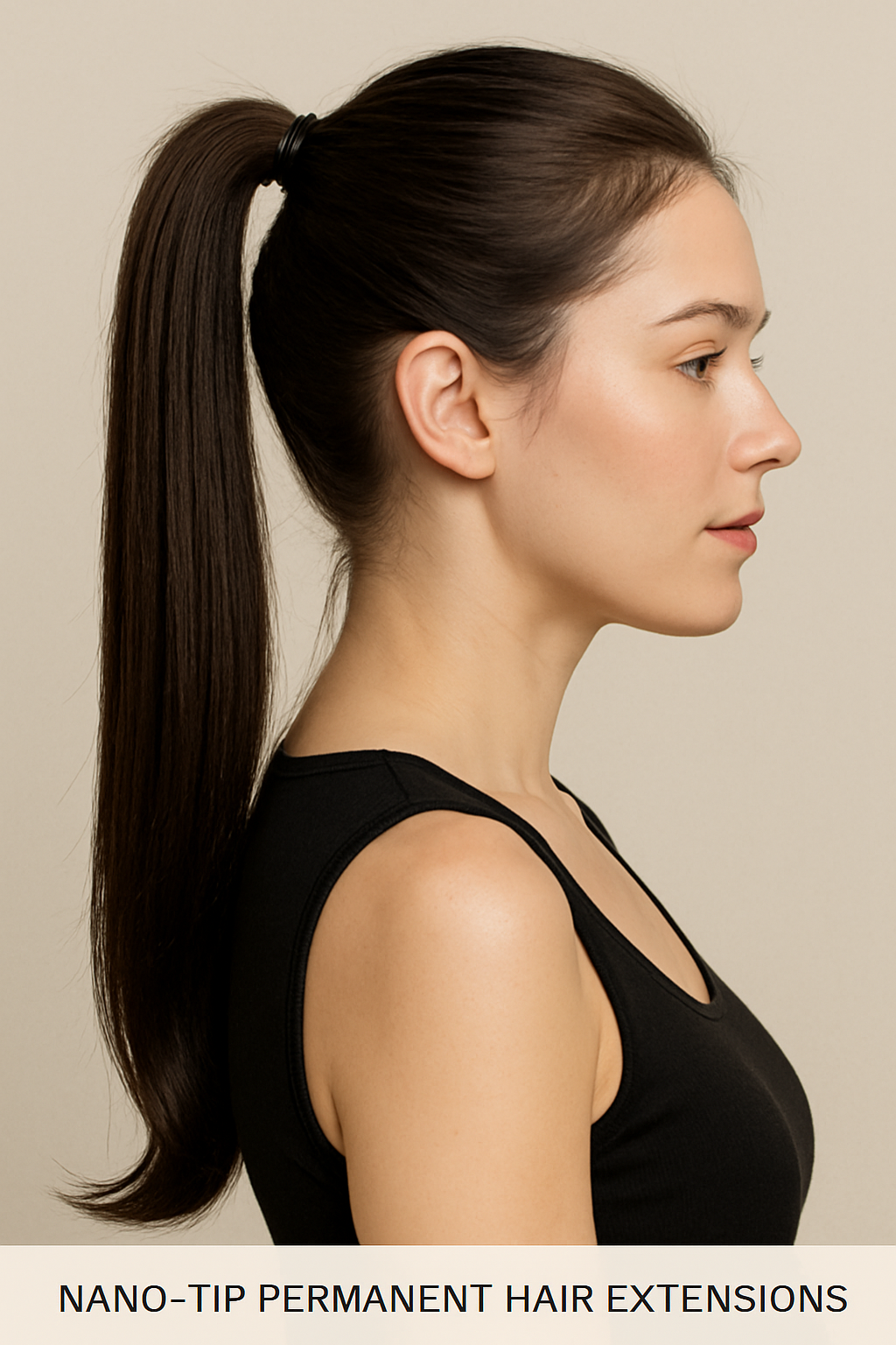 Nano-Tip Permanent Hair Extensions