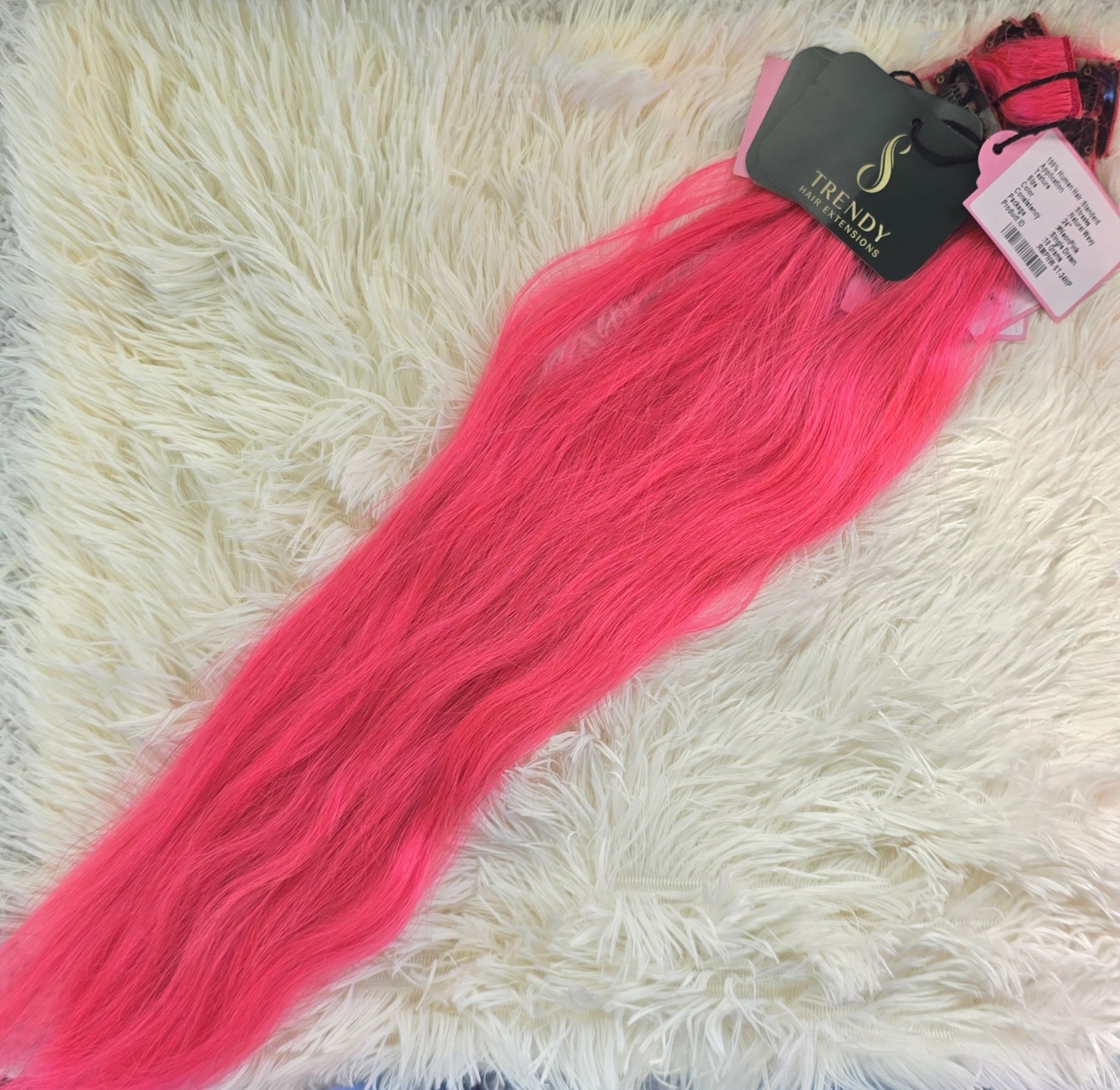 Clip Ins 100% human Raw Hair - 10 Grams for $29 (20 Inch) for each