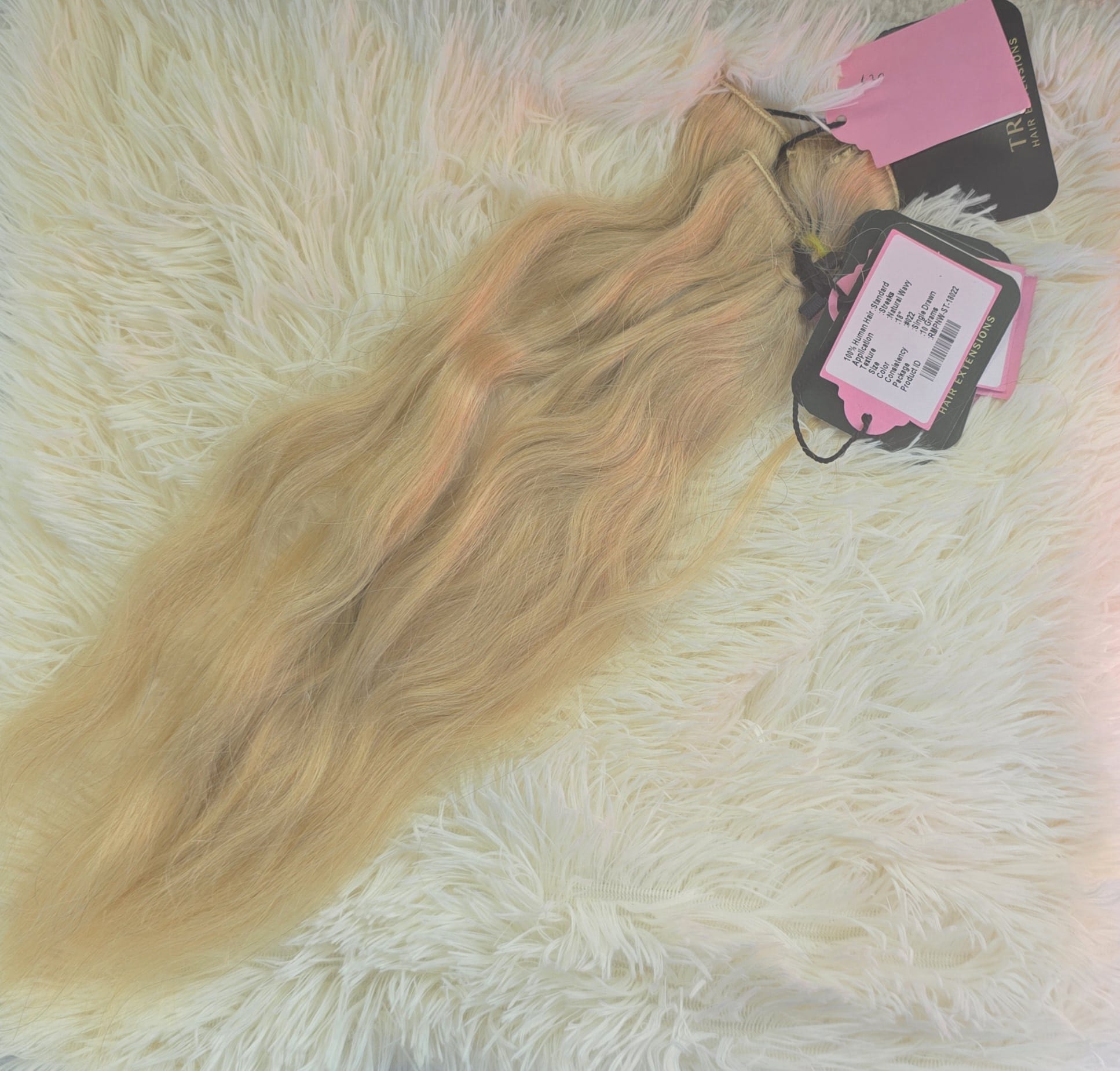 Clip Ins 100% human Raw Hair - 10 Grams for $29 (20 Inch) for each