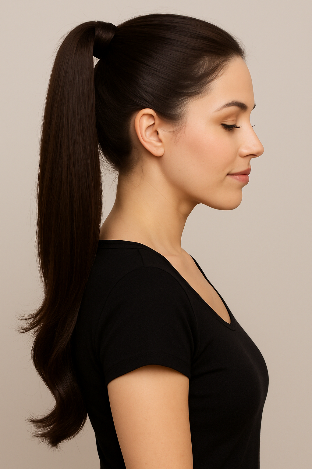 Wrap Around Pony Tail