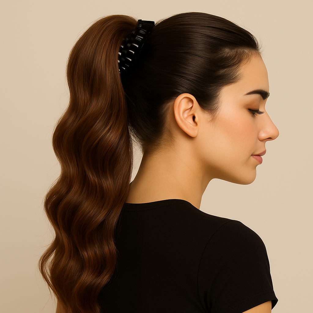 Claw Clip Ponytail