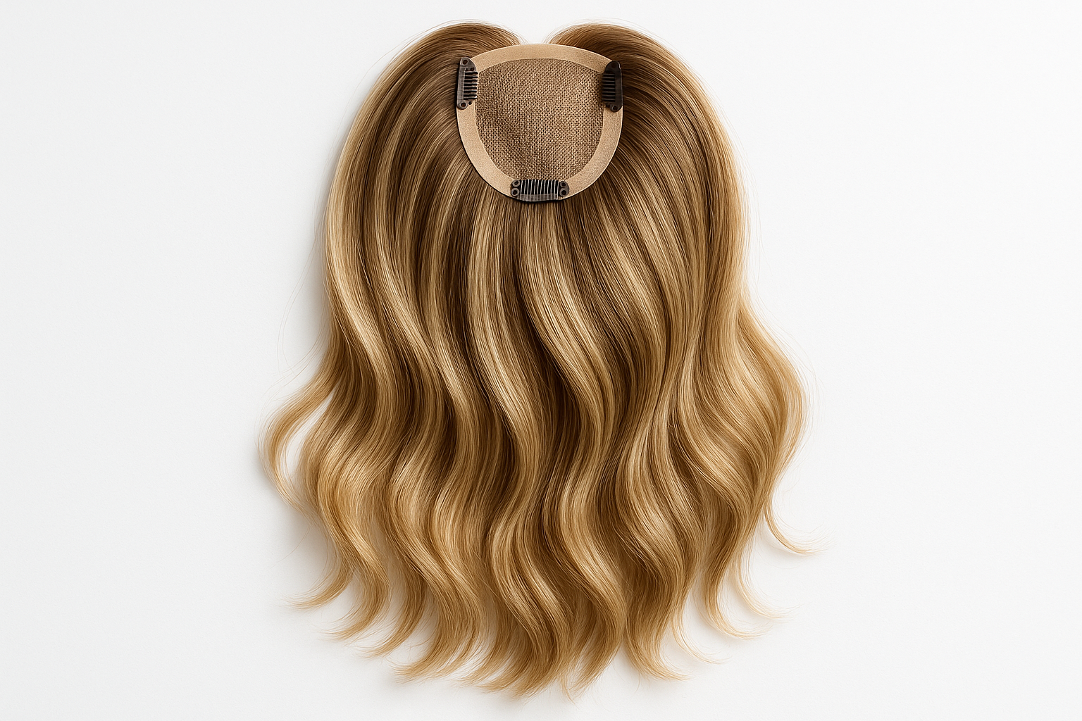 Highlighted scalp topper