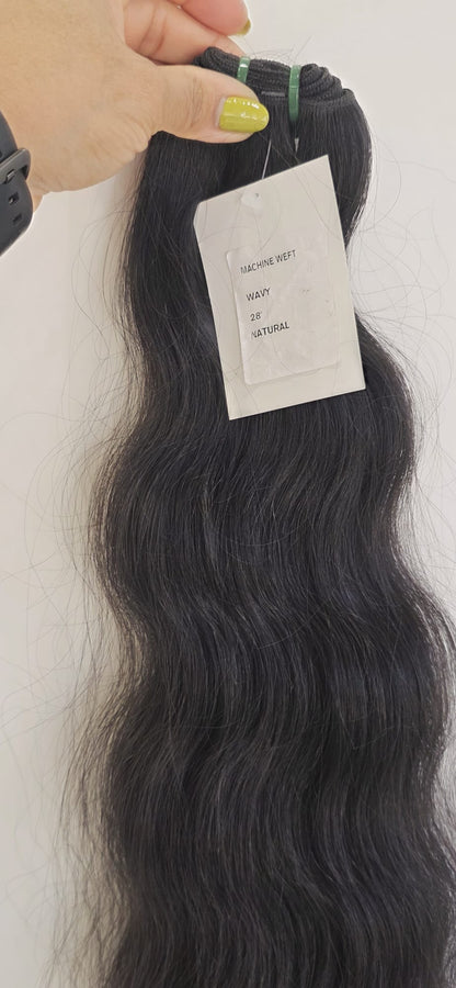 Machine Weft Hair Extensions