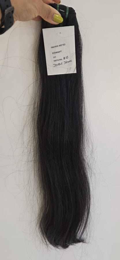 Machine Weft Hair Extensions