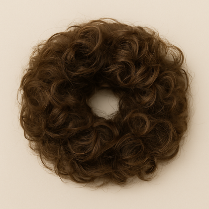 Curly Donut Bun