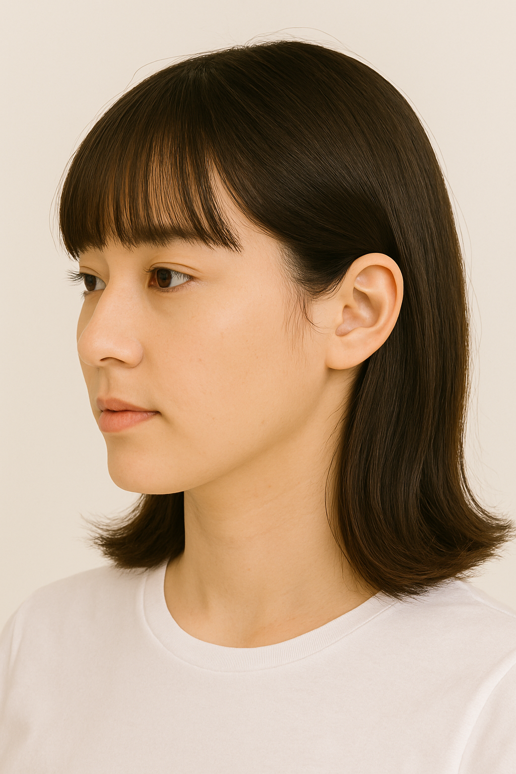 Bangs With Temple