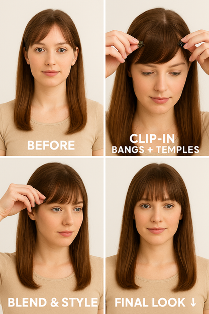 Bangs With Temple