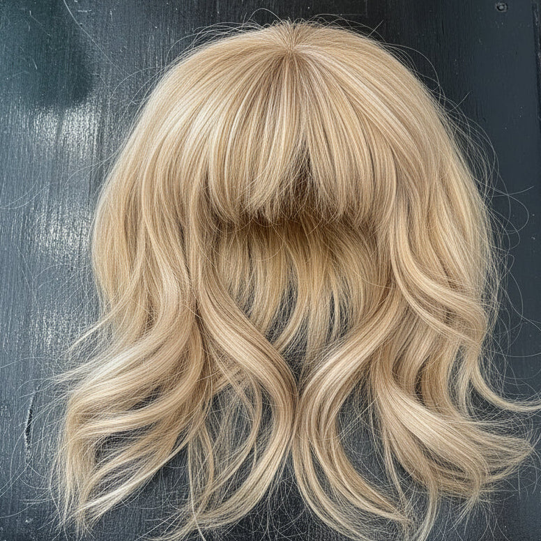 Hair Topper with Bangs