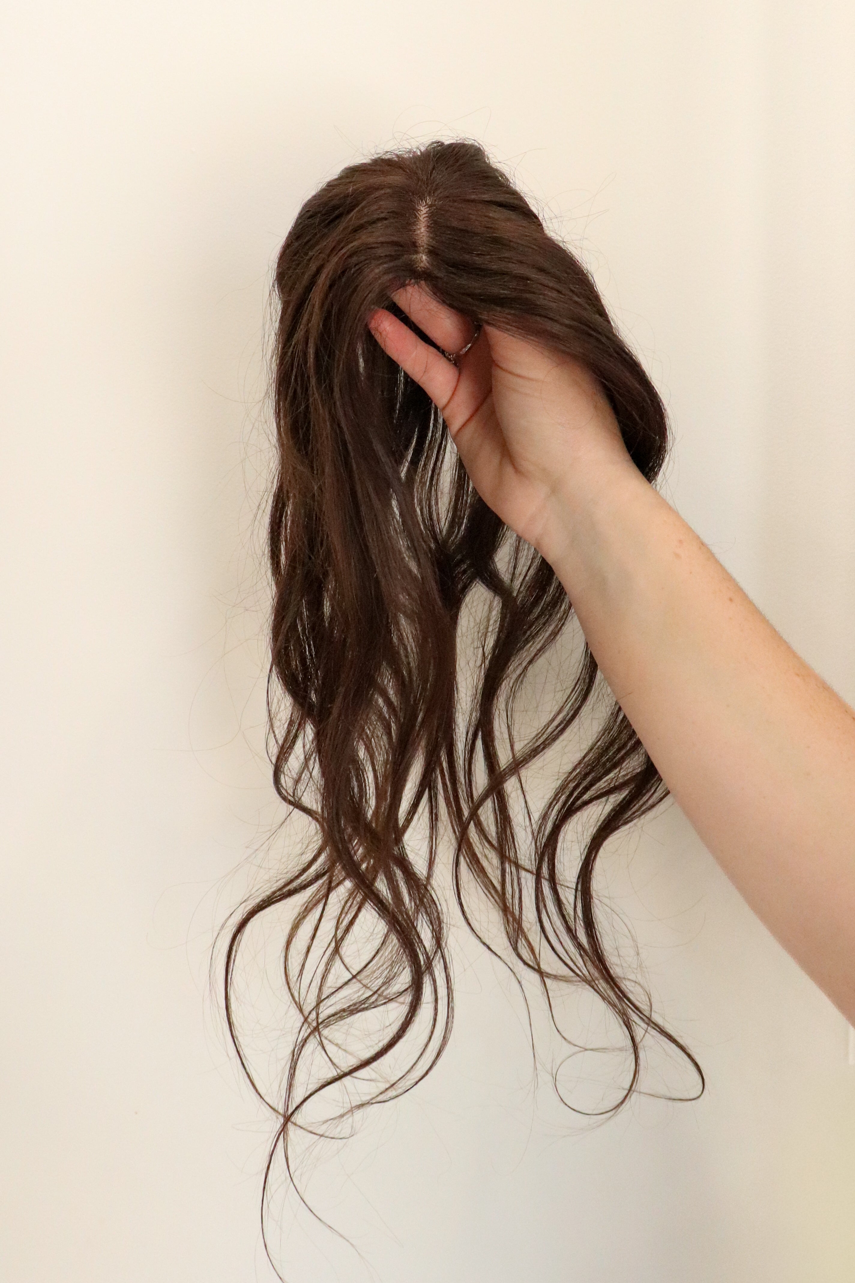 Highlighted Scalp Topper Hair Extensions| Hide Hair Thinning For Scalp Area