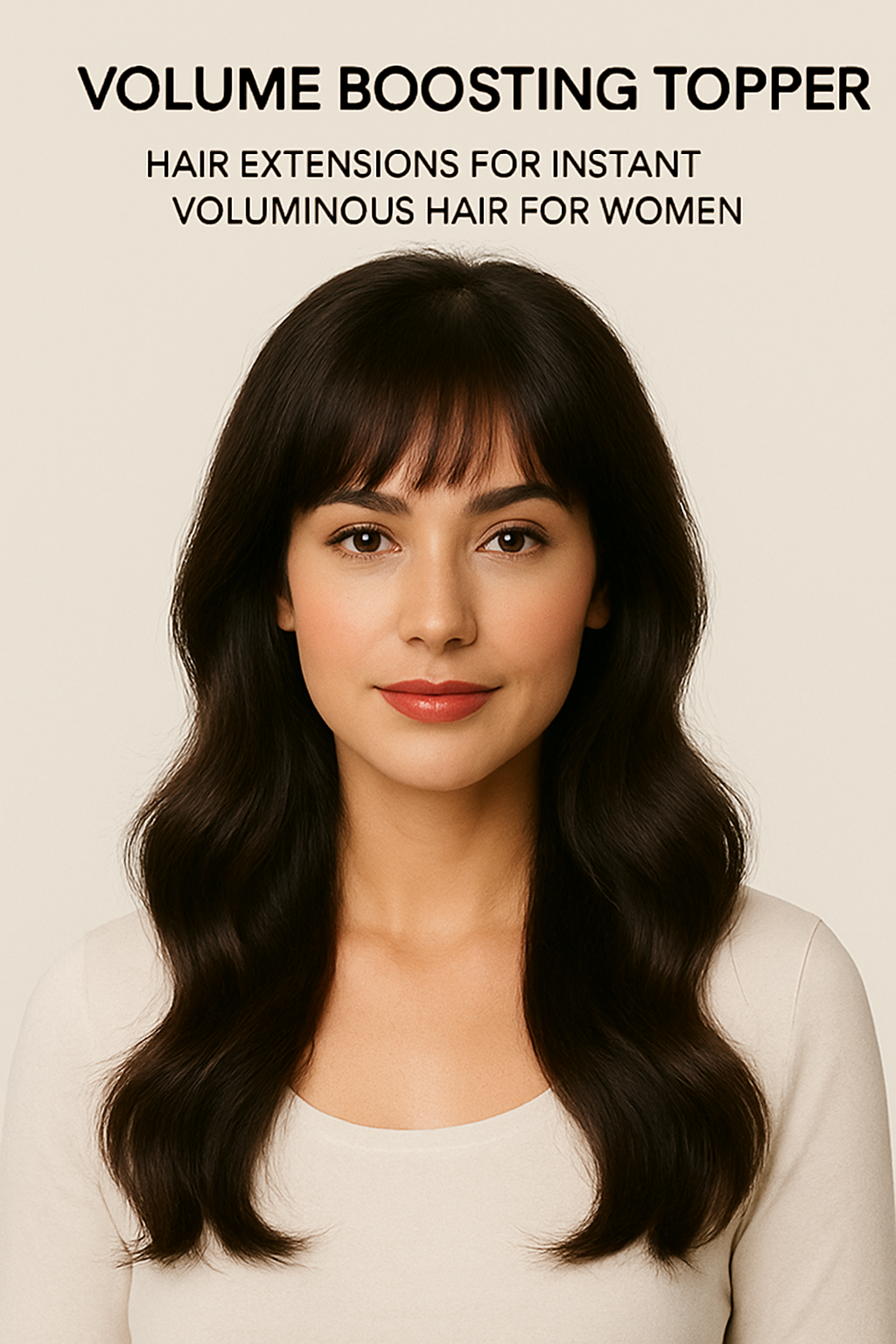 Volume Boosting Topper | Hair Extensions For Instant Voluminous Hair For Women