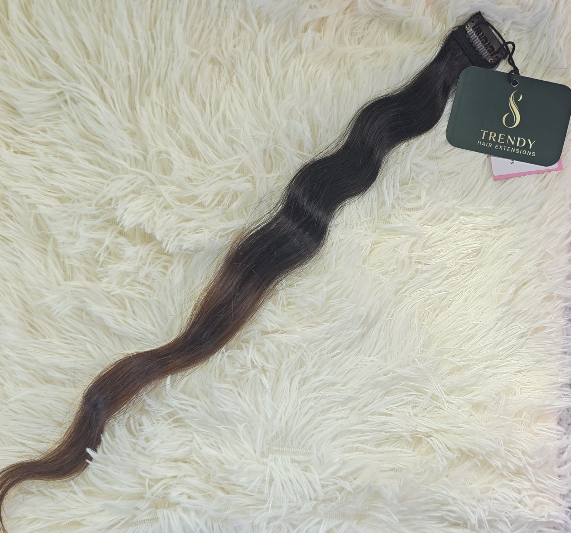 Clip Ins 100% human Raw Hair - 10 Grams for $29 (20 Inch) for each