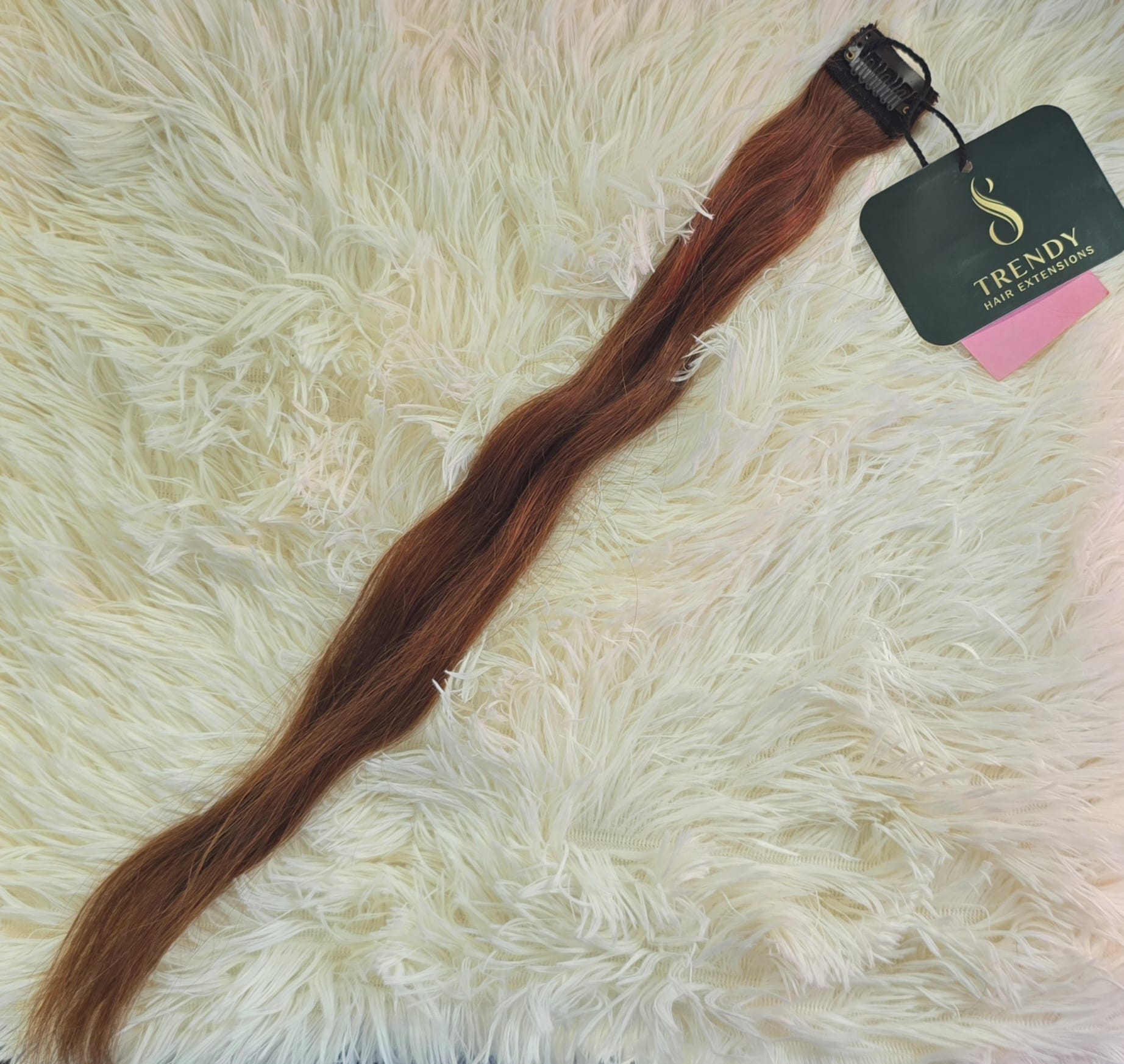 Clip Ins 100% human Raw Hair - 10 Grams for $29 (20 Inch) for each