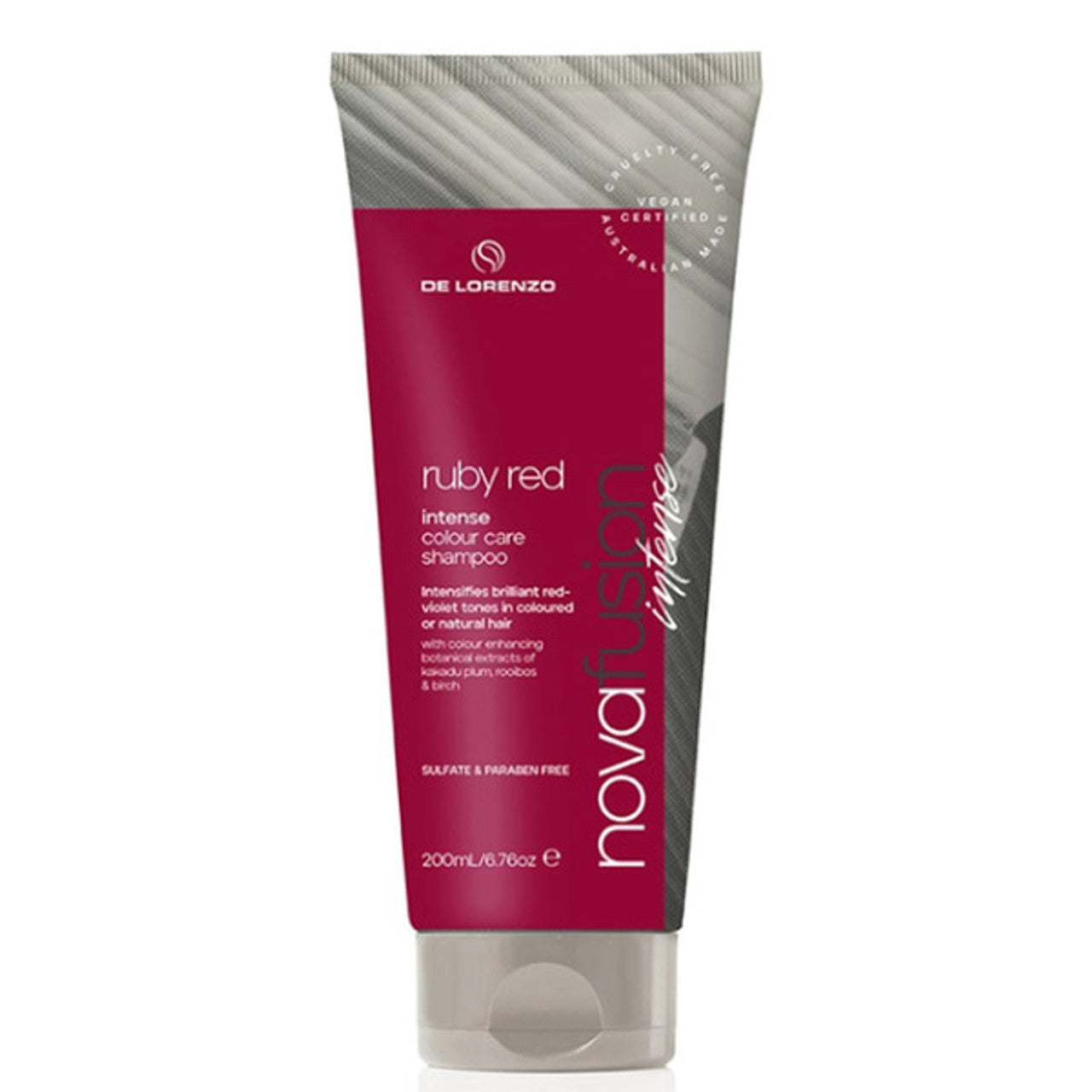 De Lorenzo Novafusion Shampoo - Intense Ruby Red 200ml