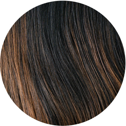 #Off Black Balayage Classic Clip In Hair Extensions 9pcs