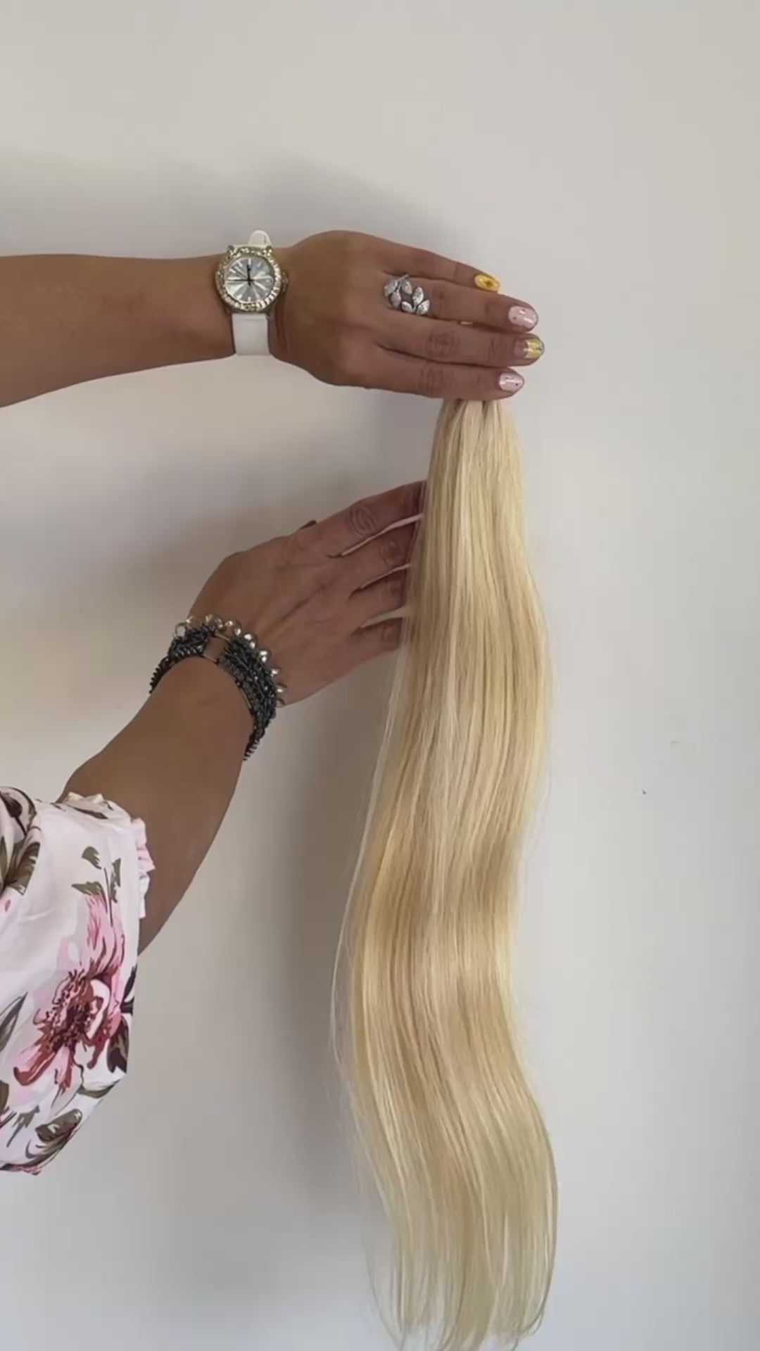 Load video: U-Tip Permanent Hair Extensions