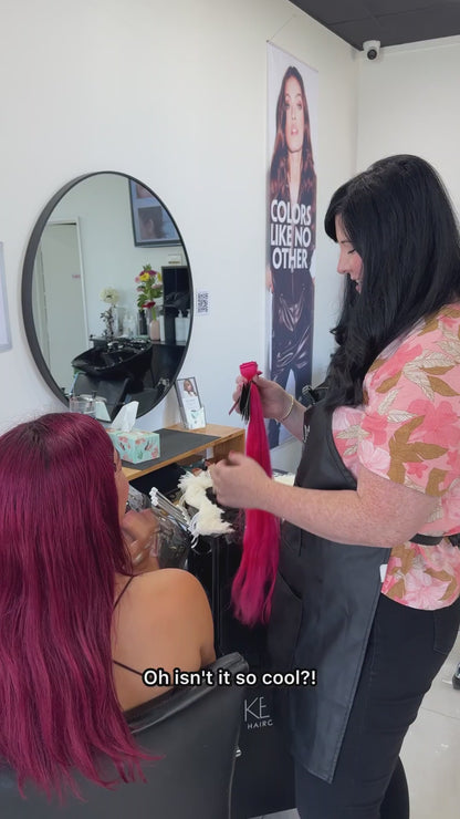 MICRO RINGS / I tips / Nano hair extention 25gram 22" from $99