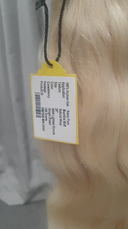 Machine Weft Hair Extensions
